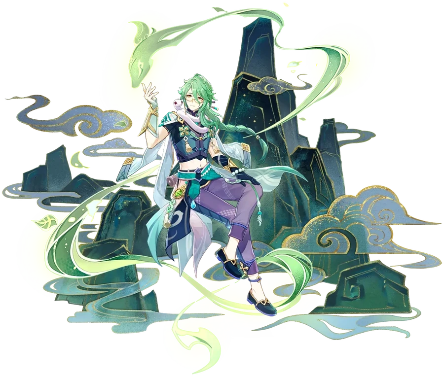 Baizhu — Hero render