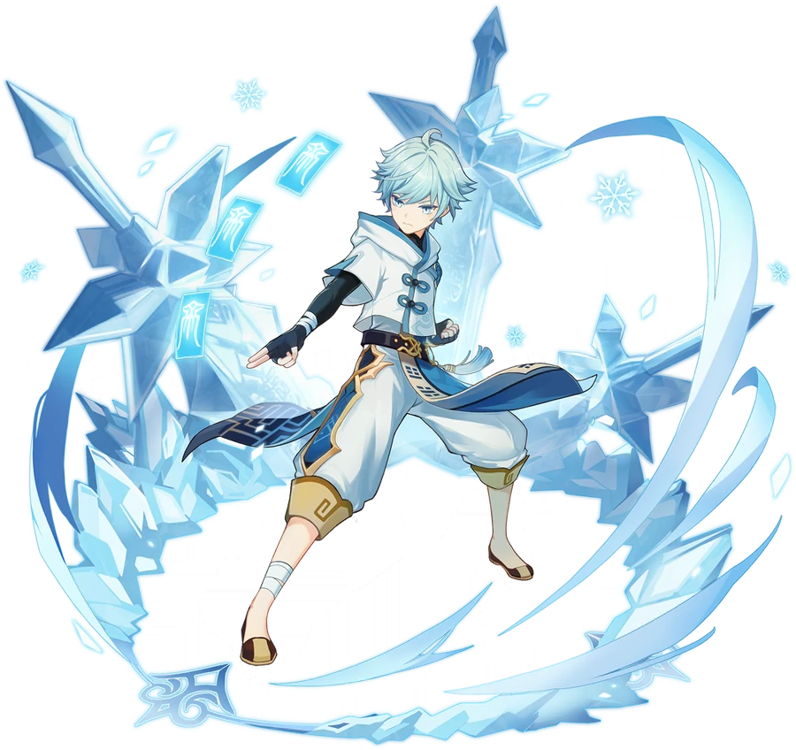 Chongyun — Hero render