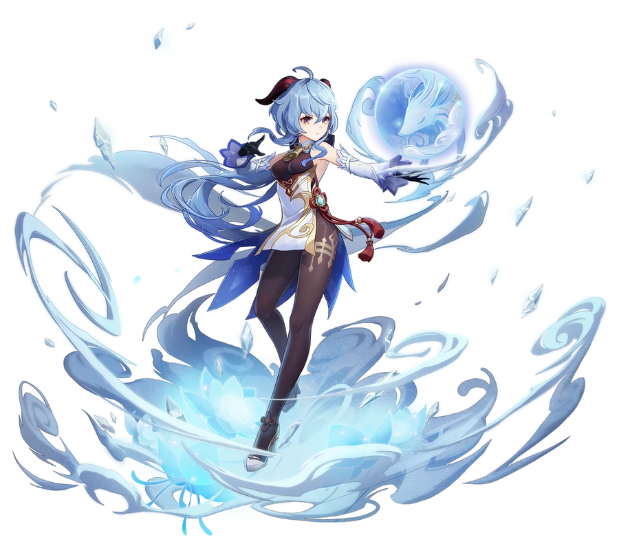 Ganyu — Hero render