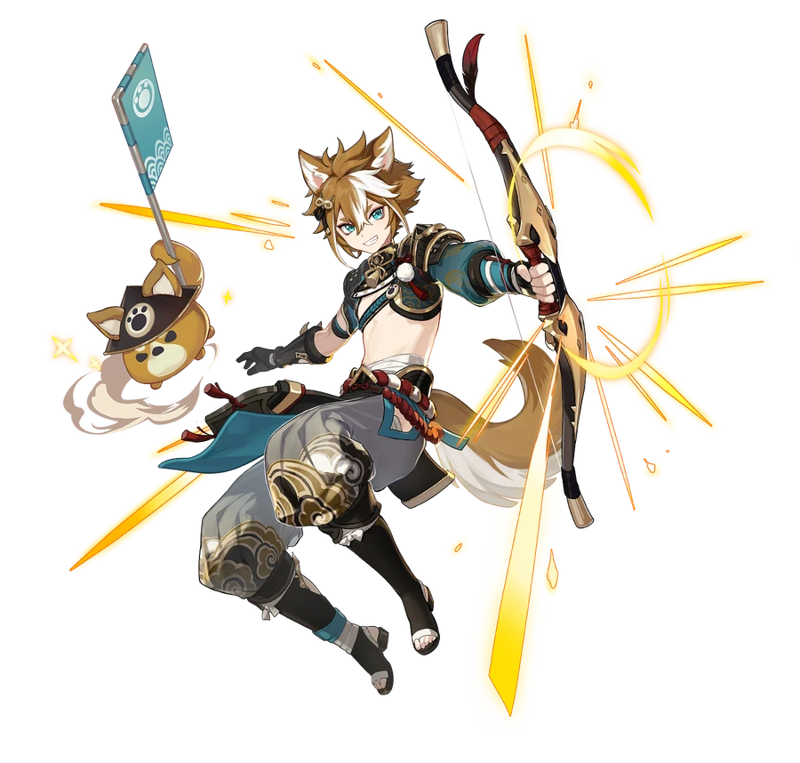 Gorou — Hero render