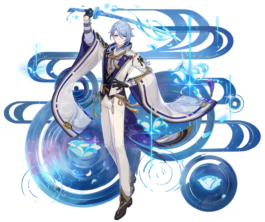 Kamisato Ayato — Hero render