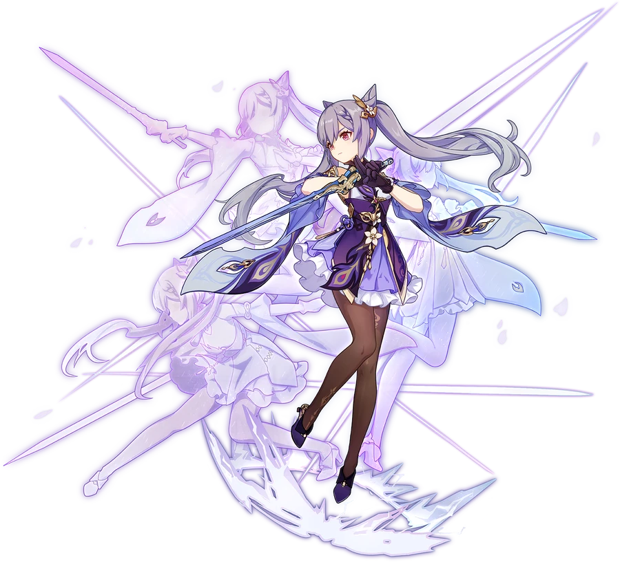 Keqing — Hero render