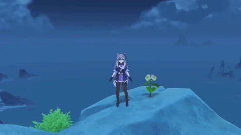 Keqing — Wish / promo art