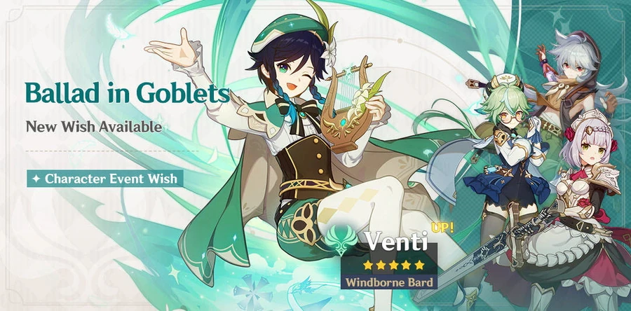Venti — In-game style shot