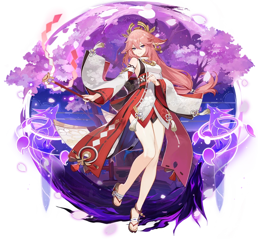 Yae Miko — Hero render