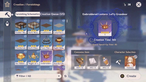 Yoimiya — Wish / promo art