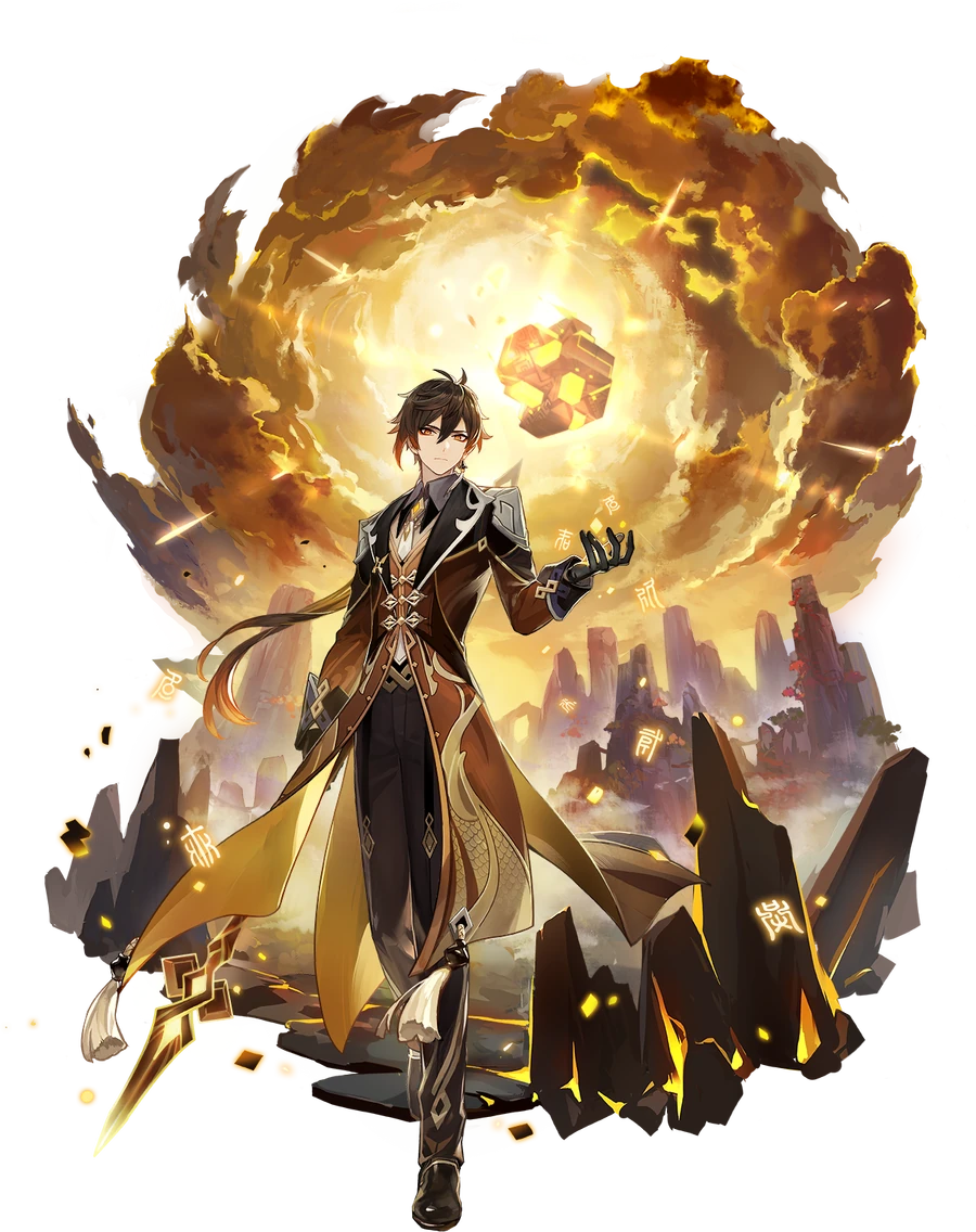 Zhongli — Hero render