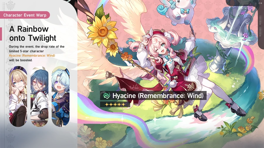 Hyacine — Hero render