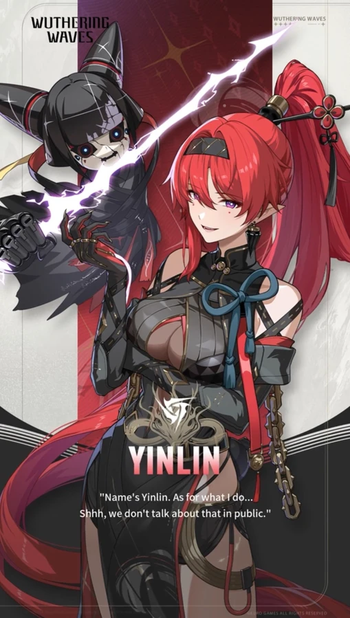 Yinlin — Hero render